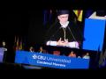 El rector de la CEU UCH, Higinio Marín, durante la inauguración del curso académico 2026-2027