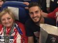 Ana Merodio y su hijo Koke
