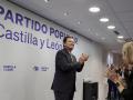 El presidente del Partido Popular de Castilla y León, Alfonso Fernández Mañueco, clausura la Junta Directiva Autonómica de la formación