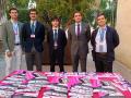 Algunos de los organizadores de las jornadas taurinas