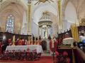 Un momento de la ceremonia de beatificación de los sacerdotes mártires de Ibiza.