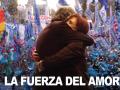 Una imagen de campaña de Cristina Kirchner en 2011