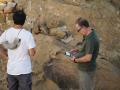 Trabajo arqueológico del Plan de Investigación Arqueológica en la Illa Grossa de les Columbretes