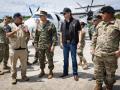 Visita del General Francis L. Donovan del Ejército de EE.UU. a Perú