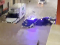 Imagen de la inundación en las calles de la localidad valenciana de Oliva por la dana Adam.