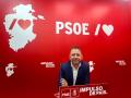 El secretario general de la agrupación socialista municipal de Burgos, Josué Temiño