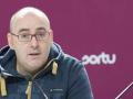 Floren Aoiz, en un acto de la Fundación Iratzar