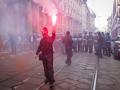 Manifestación en Milán (Italia)