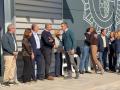 Imagen de Pedro Sánchez tomada este martes en Oliva