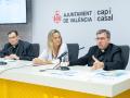 Imagen tomada este martes durante la clausura del Año del Santo Cáliz en Valencia
