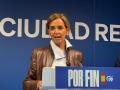 La vicepresidenta nacional de Sanidad y Política Social, Carmen Fúnez, en rueda de prensa