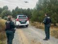 Efectivos del dispositivo de búsqueda del hombre desaparecido en Villacastín, Segovia