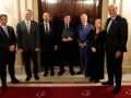 El Presidente Javier Milei mantuvo un encuentro con Pedro Rollán, Presidente del Senado de España; Benjamin León, Embajador de los Estados Unidos; y Dana Erlich, Embajadora de Israel.