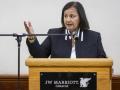 Dinorah Figuera, jefa de la comisión opositora en el diálogo con el chavismo