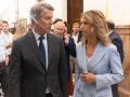(El presidente del PP, Alberto Núñez Feijóo y la diputada del PP Cayetana Álvarez de Toledo