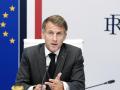 El presidente de Francia, Emmanuel Macron, en el Palacio del Elíseo en París