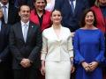 (I-D) El presidente del Parlament, Gabriel Le-Senne, la presidenta del Govern, Marga Prohens, y la presidenta del Congreso, Francina Armengol, durante la foto familia de la Conferencia de Presidentes de Parlamento de la Unión Europea, a 22 de abril de 2024, en Palma de Mallorca, Mallorca, Baleares (España). La Conferencia de Presidentes de Parlamentos de la Unión Europea se celebra en Palma, del 21 al 23 de abril de 2024. Con esta Conferencia concluyen los actos relacionados con la dimensión parlamentaria de la Presidencia española del Consejo de la Unión Europea, que tuvo lugar durante el segundo semestre de 2023. La Conferencia de Presidentes de Parlamentos de la Unión Europea y del Parlamento Europeo reúne, anualmente desde 1999, a los Presidentes de Parlamentos Nacionales de los países miembros de la Unión Europea y al Presidente del Parlamento Europeo.

Tomàs Moyà / Europa Press
22 ABRIL 2024;REY FELIPE VI;MALLORCA;CONFERENCIA;PRESIDENTES;PARLAMENTOS;UE;BALEARES
22/4/2024