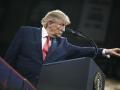 Donald Trump, presidente de los Estados Unidos, en un acto de campaña en Florida