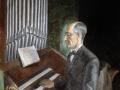 Retrato de Manuel de Falla por Daniel Vázquez Díaz