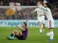 Marc Cucurella, en el FC Barcelona - Real Madrid