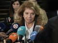 La presidenta en funciones de Bulgaria y candidata presidencial, Iliana Iotova