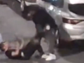 Un momento del vídeo de la reyerta en Lalín