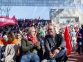 Los secretarios generales de CCOO y UGT, Unai Sordo y Pepe Álvarez.