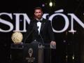 Unai Simón habla tras recibir el Trofeo Yashin al mejor portero masculino durante la ceremonia de entrega del Balón de Oro