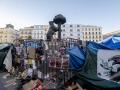 Acampada en la Puerta del Sol