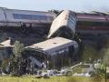 URDA (TOLEDO) 28/10/2026.- Dos trenes de alta velocidad, uno de Renfe y otro de Iryo, han colisionado a primera hora de este miércoles a la altura de la estación de Urda (Toledo), según han informado a EFE fuentes del servicio de emergencias 112, que han indicado que dos vagones han caído por un terraplén. EFE/Ismael Herrero