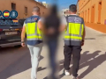 Imagen de la detención del menor, creador de los canales de comunicación “Blocus Vlc”