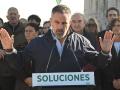 Imagen del presidente de Vox, Santiago Abascal