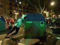 Una imagen que regresa a las calles de Barcelona: protestas de los CDR, vandalismo y detenciones