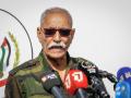 Eel líder del Frente Polisario, Brahim Gali