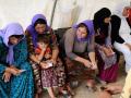 Mujeres yazidíes, foto de archivo