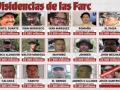 Cartel más buscados presentado por el Ministerio de Defensa de Colombia
