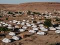 Campo de refugiados etíopes en Sudán
