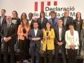 Firmantes de la declaración de la Llotja de Mar contra la Constitución española