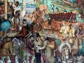 Los murales del pintor realista Diego Rivera eran considerados como una expresión de la leyenda negra en América