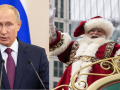 Vladimir Putin, presidente ruso, y Ded Moroz, versión rusa de Papá Noel