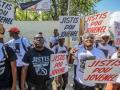 Manifestantes piden justicia para el presidente Jovenel Moise, asesinado por bandas criminales