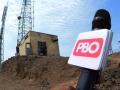 Momentos en que funcionarios intervienen la planta transmisora de PBO radio en Lima
