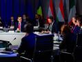 Santiago Abascal con líderes europeos en la Cumbre de Madrid este sábado