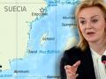 Liz Truss, ministra de Exteriores de Reino Unido, frente al "confuso" mar Báltico