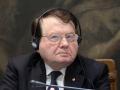 ADM101. Rome (Italy), 30/11/2012.- French virologist and winner of the 2008 Nobel Prize in Medicine or Physiology Luc Montagnier during a press conference about 'World AIDS Day' in Rome, Italy, 30 November 2012. World AIDS Day occurs annually on 01 December and sees people all over the world coming together to show their support for people with HIV, remembering those who died because of it and ultimately trying to fight it. EFE/EPA/ALESSANDRO DI MEO