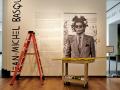 Imagen de una de las paredes de la exposición sobre Basquiat en el Museo de Orlando