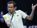 Daniil Medvedev durante la final del Open de Australia 2022