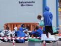 Salvamento Marítimo ha rescatado este domingo a 12 inmigrantes subsaharianos, uno de ellos menor de edad, que viajaban en una patera en aguas cercanas a Tenerife, y los ha trasladado al puerto de Los Cristianos (Adeje)