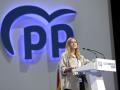 Bea Fanjul, líder de Nuevas Generaciones, en el Congreso del PP