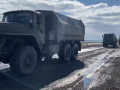 Camiones rusos avanzan hacia el este de Ucrania